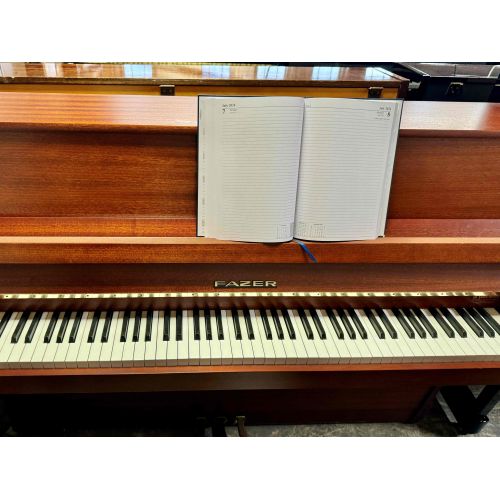 Pre-Owned Fazer Upright Piano In Mahagony