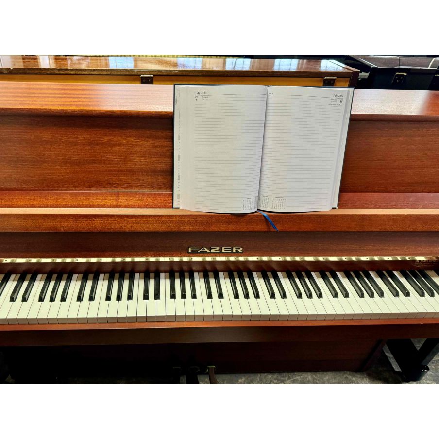 Pre-Owned Fazer Upright Piano In Mahagony