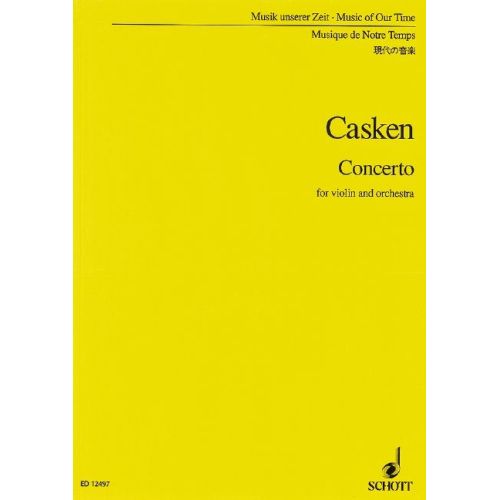 Casken, John - Violin...