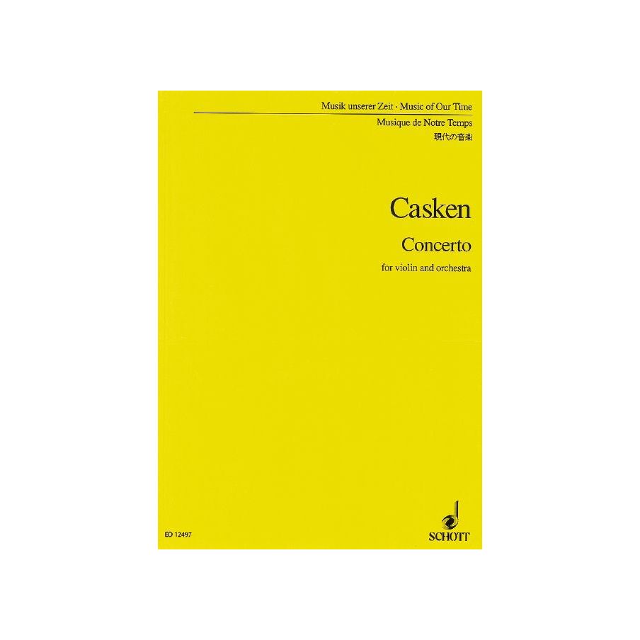 Casken, John - Violin Concerto