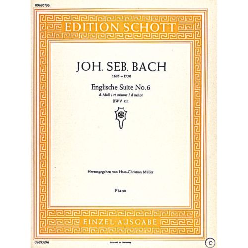 Bach, J.S - English Suite...