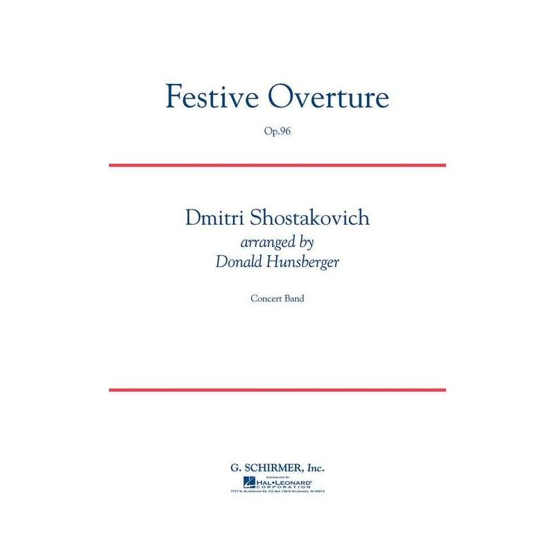 Shostakovich, Dmitri - Festive Overture op. 96 