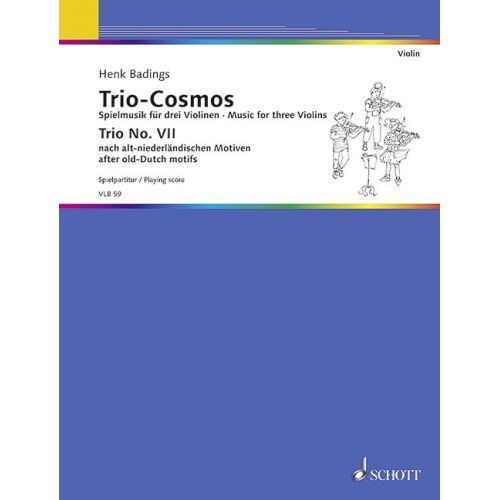 Badings, Henk - Trio-Cosmos...