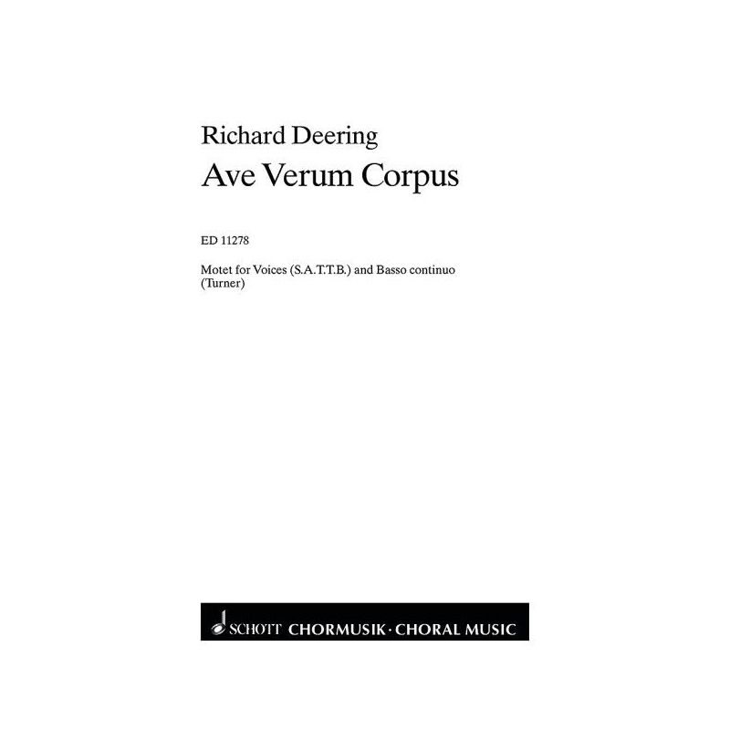 Deering, Richard - Ave verum corpus 