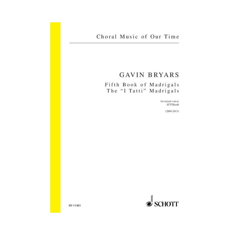 Bryars, Gavin - Fifth Book of Madrigals ("I Tatti") 