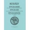 Kodály, Zoltán - Epigrams 