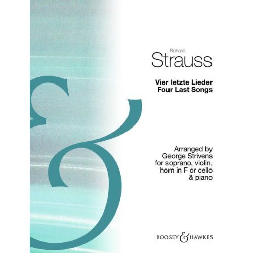 Strauss, Richard - Vier letzte Lieder / Four Last Songs 