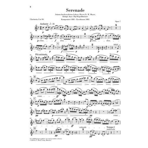 Strauss, Richard - Serenade for Wind Instruments in Eb Major op. 7