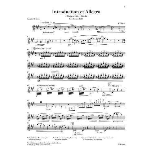 Ravel, Maurice - Introduction et Allegro 