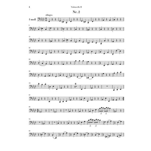 Duport, Jean-Louis - 21 Etudes for Violoncello 