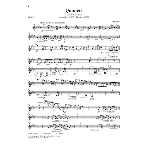 Franck, César - Klavierquintett 