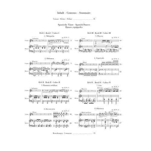 Sarasate y Navascuez, Martín Melitón Pablo de - Spanish Dances 