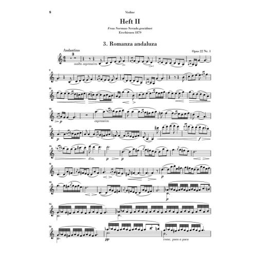 Sarasate y Navascuez, Martín Melitón Pablo de - Spanish Dances 