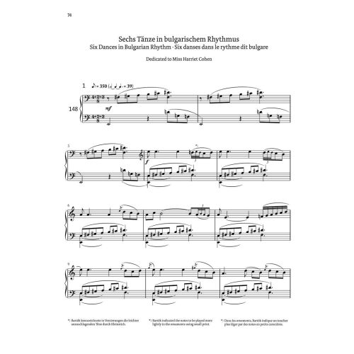 Bartók, Béla - Mikrokosmos V-VI 