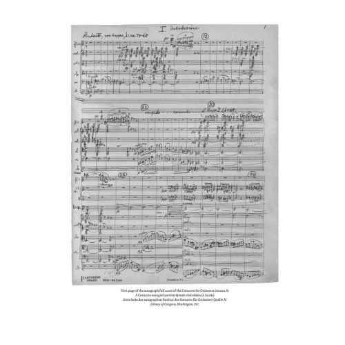 Bartók, Béla - Concerto for Orchestra 