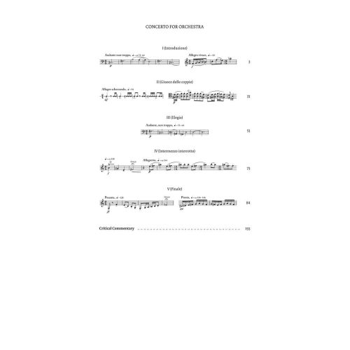 Bartók, Béla - Concerto for Orchestra 