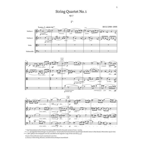 Bartók, Béla - String Quartets Vol. 29