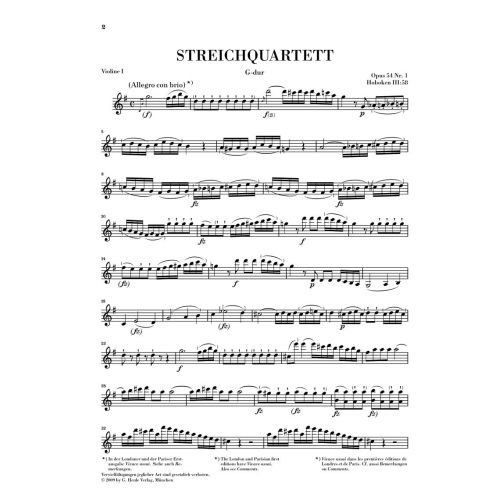 Haydn, Joseph - String Quartets Vol VII (Tost) op. 54 & 55 Book VII
