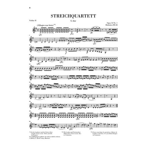 Haydn, Joseph - String Quartets Vol VII (Tost) op. 54 & 55 Book VII