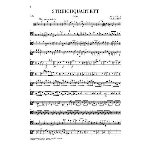 Haydn, Joseph - String Quartets op. 76/1-6 Vol. 10