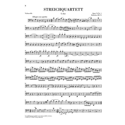 Haydn, Joseph - String Quartets op. 76/1-6 Vol. 10