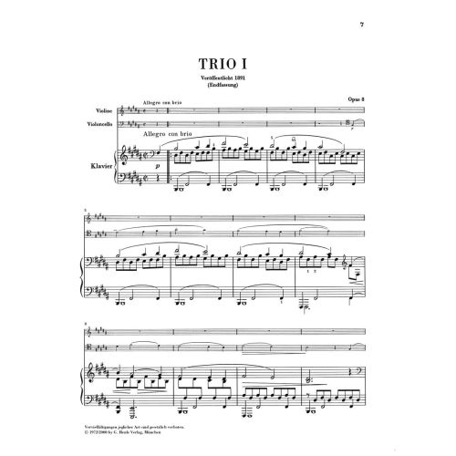 Brahms, Johannes - Piano Trios 