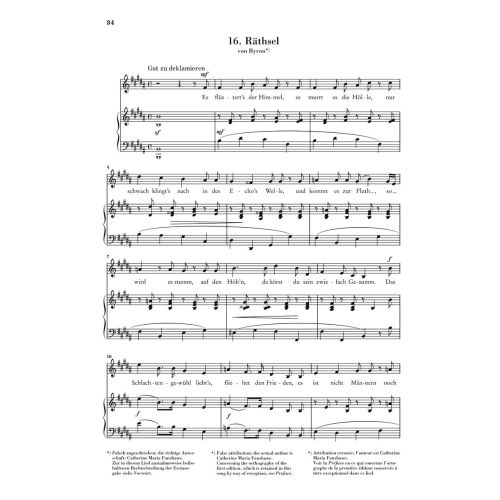 Schumann, Robert - Myrthen op. 25 