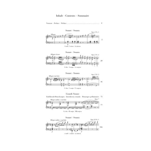 Beethoven, Ludwig van - Piano Sonatas, op. 2-22, Perahia-Edition 