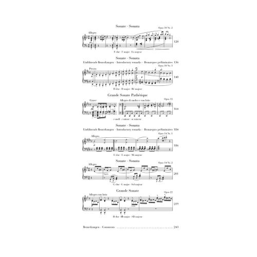 Beethoven, Ludwig van - Piano Sonatas, op. 2-22, Perahia-Edition 