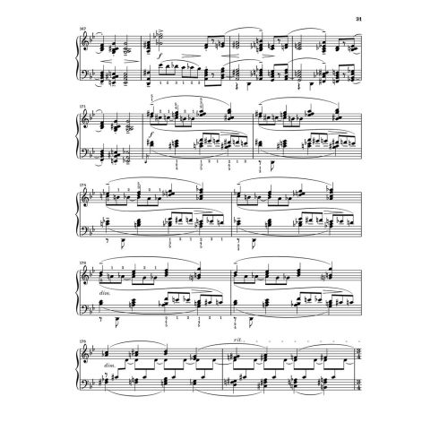 Rachmaninoff, Sergei Wassiljewitsch - Piano Sonata No. 2 op. 36 