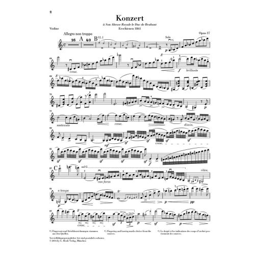 Vieuxtemps, Henri - Violin Concerto no. 5 a minor op. 37