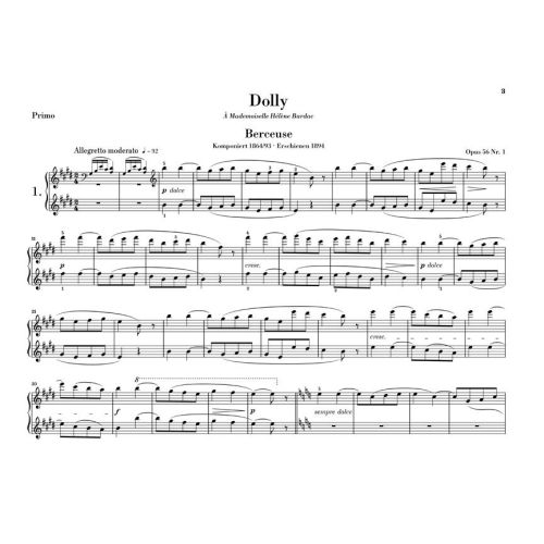 Fauré, Gabriel - Dolly op. 56 