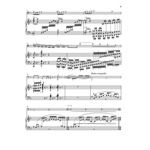 Saint-Saëns, Camille - Sonate Nr. 2 F-dur op. 123 