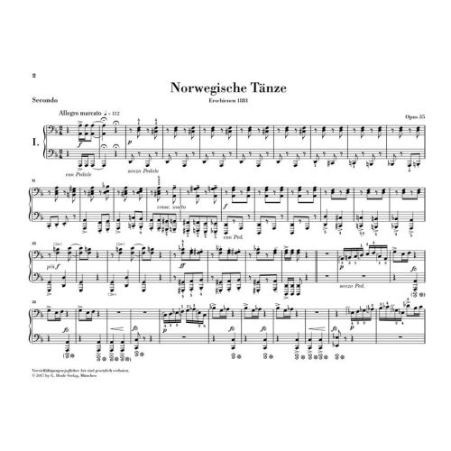 Grieg, Edvard - Norwegian Dances op. 35 