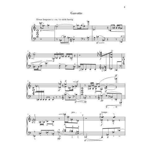 Schoenberg, Arnold - Suite op. 25 für Klavier op. 25 