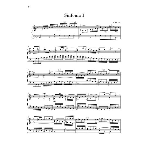 Bach, J.S - Inventions and Sinfonias 
