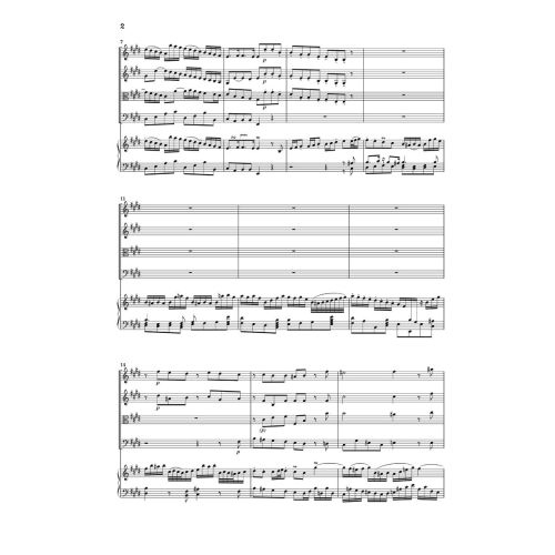 Bach, J.S - Harpsichord Concerto no. 2 E major BWV 1053 BWV 1053 
