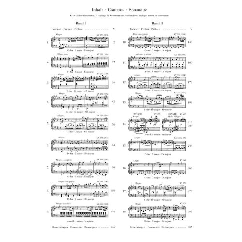 Mozart, Wolfgang Amadeus - Complete Piano Sonatas in one Volume 