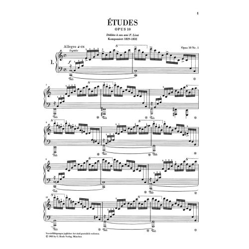 Chopin, Frédéric - Etudes 