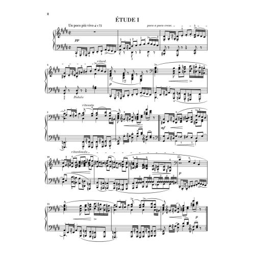 Schumann, Robert - Symphonic Etudes (early and late versions and 5 posthumous versions) op. 13 