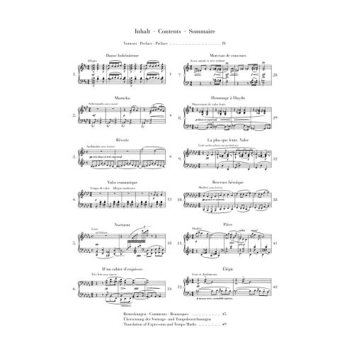 Debussy, Claude - Piano Pieces 
