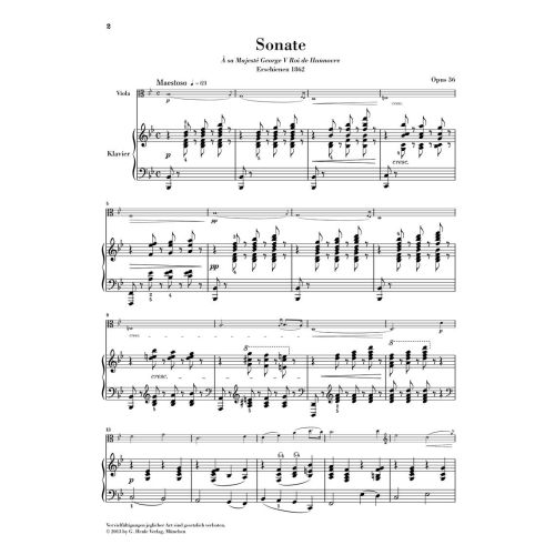 Vieuxtemps, Henri - Sonata op. 36 