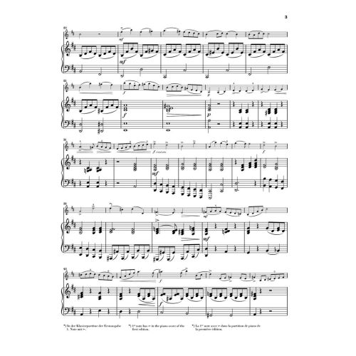 Rieding, Oskar - Konzert h-moll op. 35 für Violine und Klavier op.35 