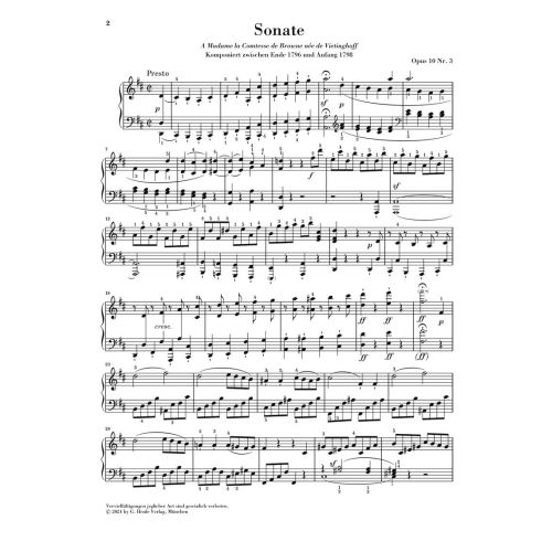 Beethoven, Ludwig van - Piano Sonata no. 7 D major op. 10/3 