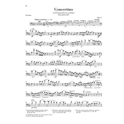 David, Ferdinand - Concertino E flat major op. 4 