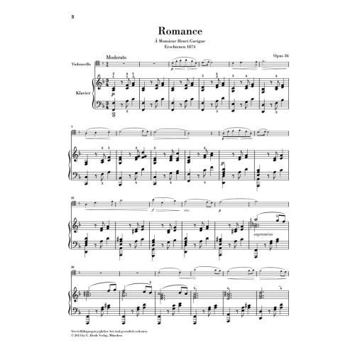 Saint-Saëns, Camille - Romances for Horn and Piano 