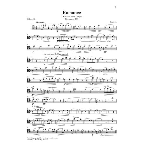 Saint-Saëns, Camille - Romances for Horn and Piano 
