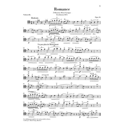 Saint-Saëns, Camille - Romances for Horn and Piano 