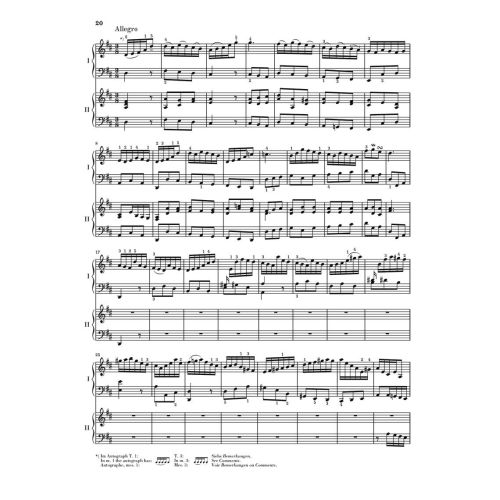 Bach, J.S - Harpsichord Concerto no. 3 BWV 1054 