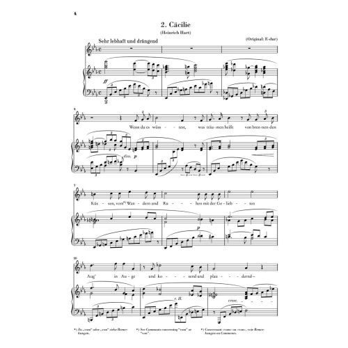 Strauss, Richard - Four Songs op. 27 op. 27 